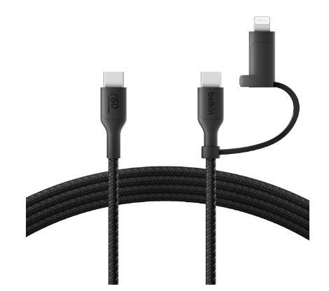 Belkin BSTCRPRO 2-in-1 USB-C Charging Cable (USB-C & Lightning)