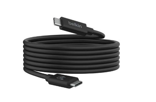 Belkin Connect USB4 Cable USB-C to USB-C 2M (240W, 20Gbps)