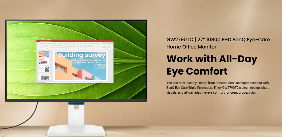 BenQ 27 inch GW2790TC Monitor