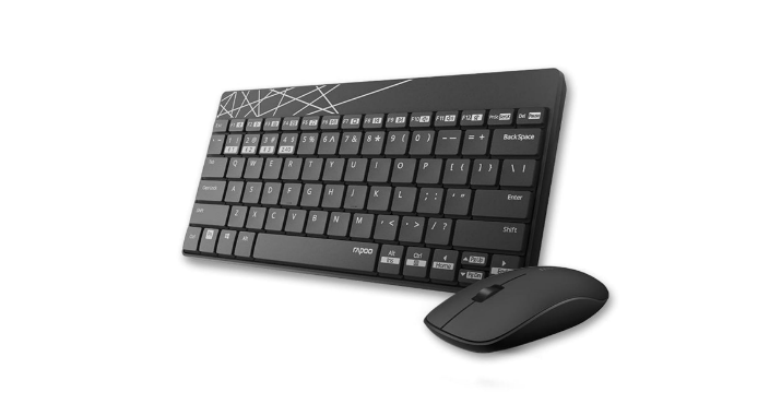 RAPOO Bluetooth Wireless Kit - 8000M Black