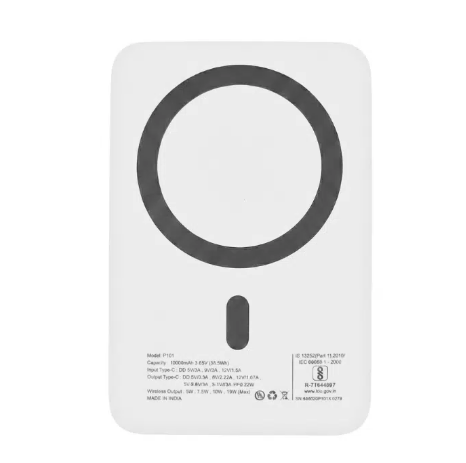 RAPOO POWER BANK 10000 MAH P101 WHITE